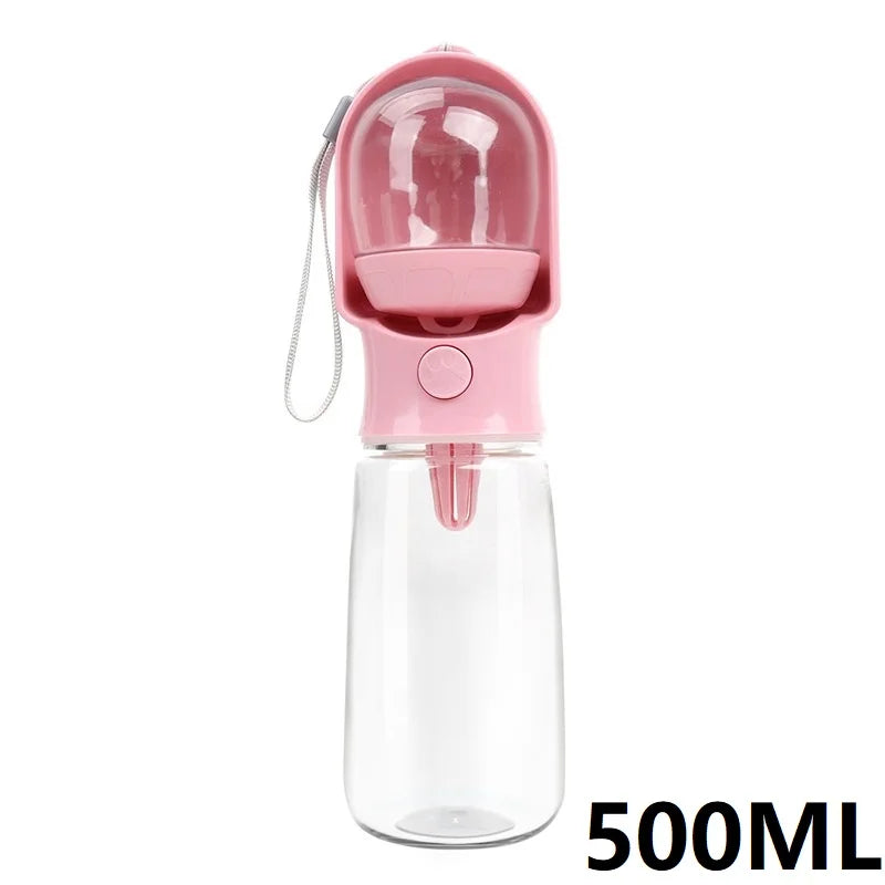 320/500ML Portable Dog Cat Water Bottle for Dog Gourd Walk Drinking Bottle Dog Pet Supplies Food Bowl