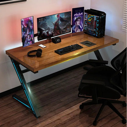Computer Desk Solid Wood Writing Desktop Home Desks Bedroom Room Workbench Game Gaming Table Furniture Ready to Ship