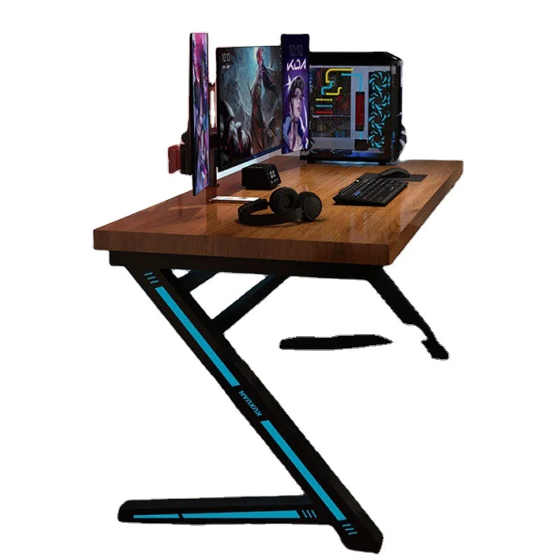 Computer Desk Solid Wood Writing Desktop Home Desks Bedroom Room Workbench Game Gaming Table Furniture Ready to Ship