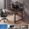Small Bedroom Study Desk Hutch All in One Combination Desktop Computer Hole Board Gaming Table