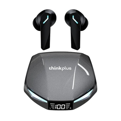 Lenovo XT53 Wireless Upgrade Bluetooth 5.4 Earphones Ultra Long Endurance Low Latency Gaming Headset LED Digital Display Earbuds