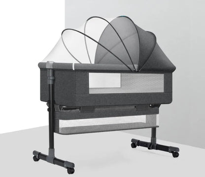 Swing Baby Bassinet Swing Bedside Crib As Well As Manually Swinging Crib Bed 3-in-1 Portable Crib for Newborns and Baby