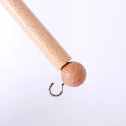 Baby Wooden Crib Mobile Bed Bell Hanging Rattle Toy Newborn Music Box Bed Bell Hanging Toys Holder Bracket Infant Crib Baby Gift