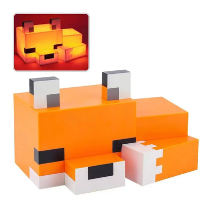 Fox Free Standing Desk Light, Gaming Room Home Decor and Merchandise for Boys and Girls, Nightlight Gift for Playroom Bedroom
