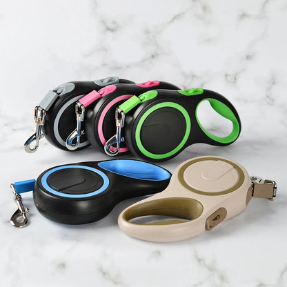 Retractable Big Dog Leash for Small Large Dogs 5M 8M Automatic Adjustable Pet Extendable Strap Yorkie Puppy Lead Rope Supplies