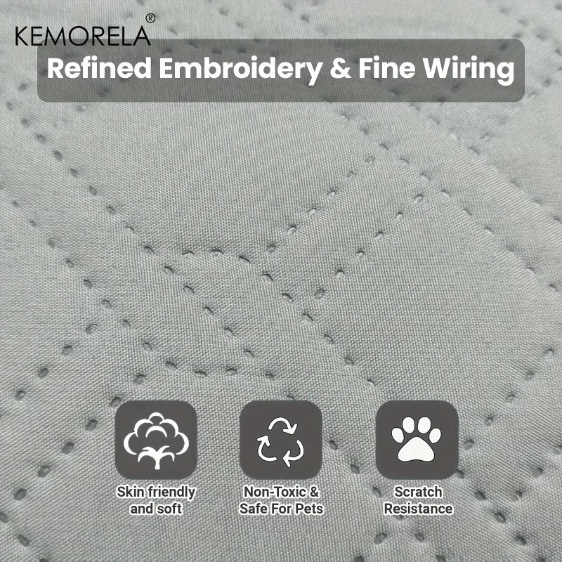 KEMORELA 1PC A Pet Cooling Pad Ceiling Washable And Anti Slip Bottom Large Dog Cooling Bed And Cat Ice Pad Cooling Pad For Pets