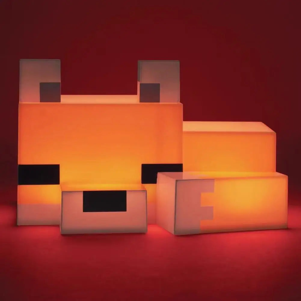 Fox Free Standing Desk Light, Gaming Room Home Decor and Merchandise for Boys and Girls, Nightlight Gift for Playroom Bedroom