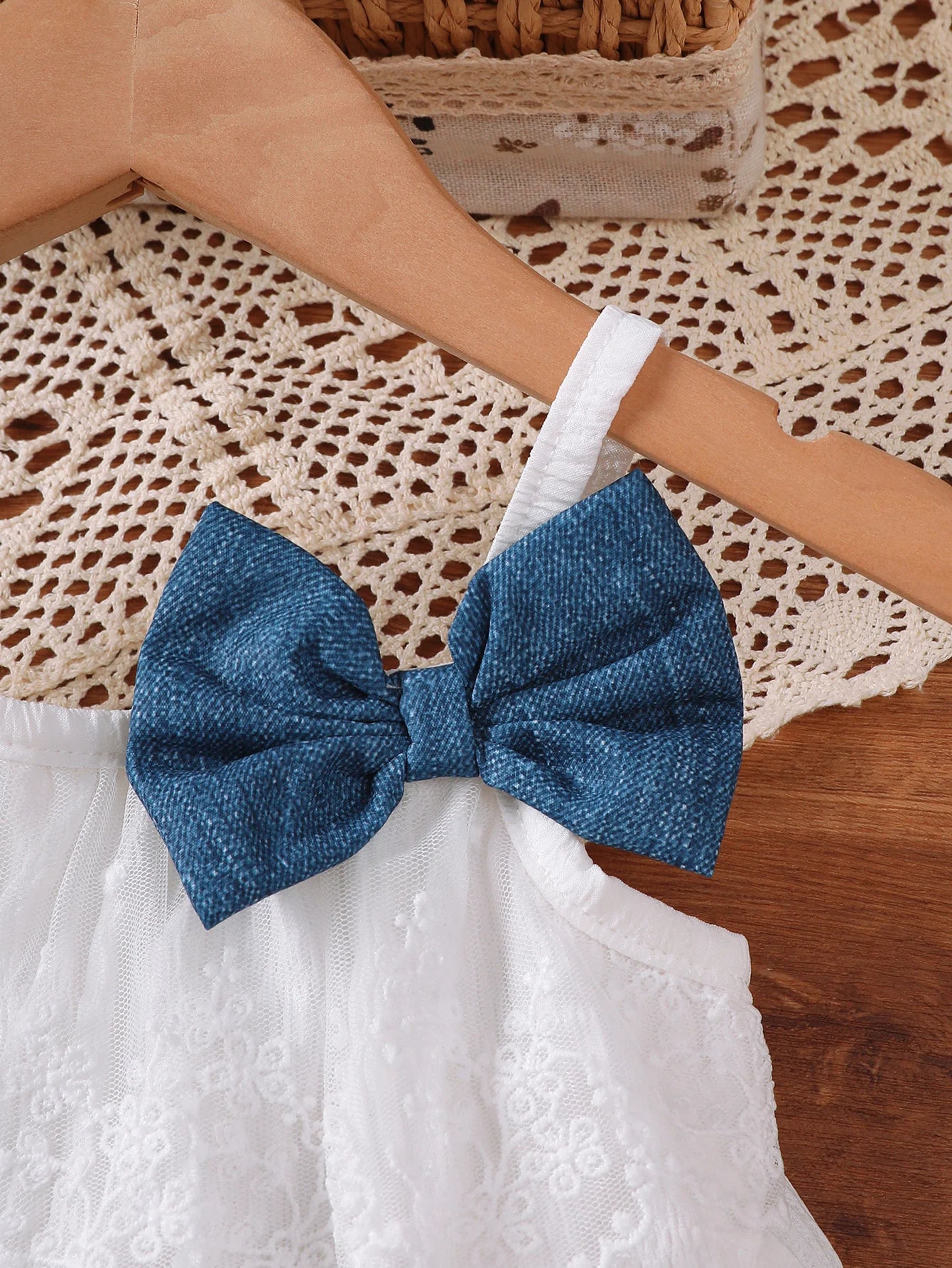 3Pcs Baby girl Lace Ruffled Camisole Top+Bow shorts+Heart mini bag Set suitable for 0-3 Year Baby girl Summer Fashion Set