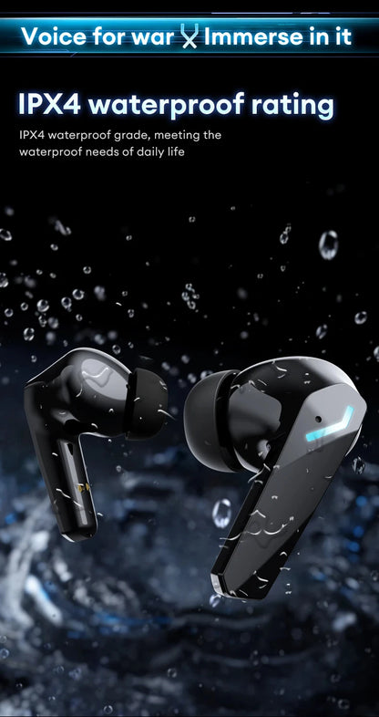 Lenovo XT53 Wireless Upgrade Bluetooth 5.4 Earphones Ultra Long Endurance Low Latency Gaming Headset LED Digital Display Earbuds