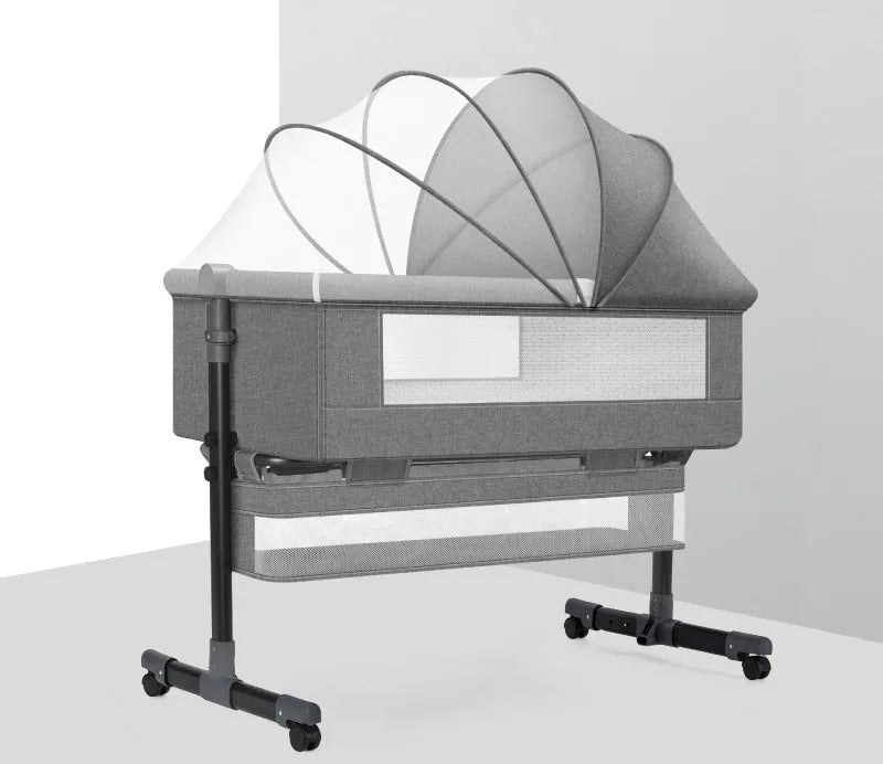 Swing Baby Bassinet Swing Bedside Crib As Well As Manually Swinging Crib Bed 3-in-1 Portable Crib for Newborns and Baby
