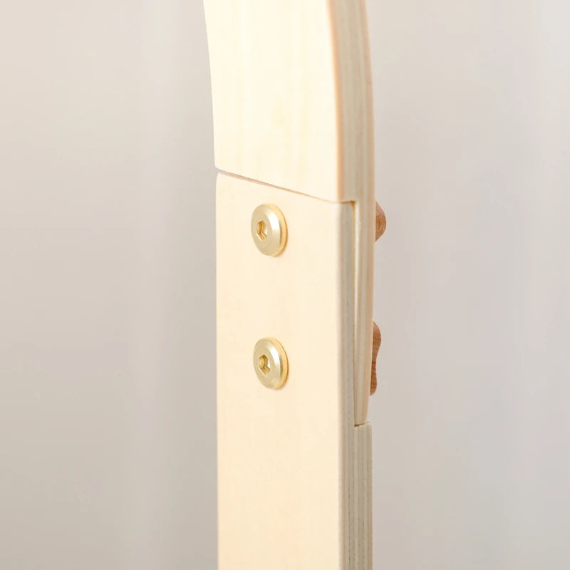 Baby Wooden Crib Mobile Bed Bell Hanging Rattle Toy Newborn Music Box Bed Bell Hanging Toys Holder Bracket Infant Crib Baby Gift