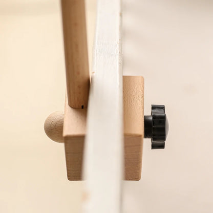 Baby Wooden Crib Mobile Bed Bell Hanging Rattle Toy Newborn Music Box Bed Bell Hanging Toys Holder Bracket Infant Crib Baby Gift