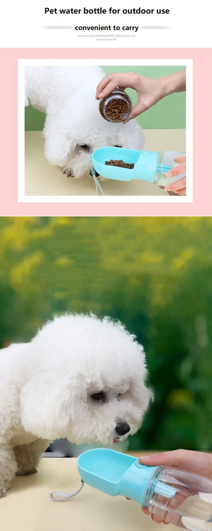 320/500ML Portable Dog Cat Water Bottle for Dog Gourd Walk Drinking Bottle Dog Pet Supplies Food Bowl
