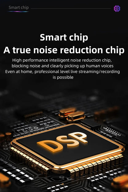 Bluedio S3000 USB/XLR Dynamic Microphone With Headphone Jack/RGB/Mute for Mixer PC Gaming Recording Streaming PS5/4 AmpliGame